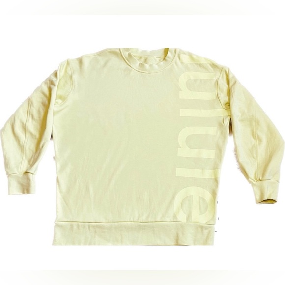 LULULEMON ❤️❤️ PERFECTLY OVERSIZED CREW * GRAPHIC - Picture 5 of 7